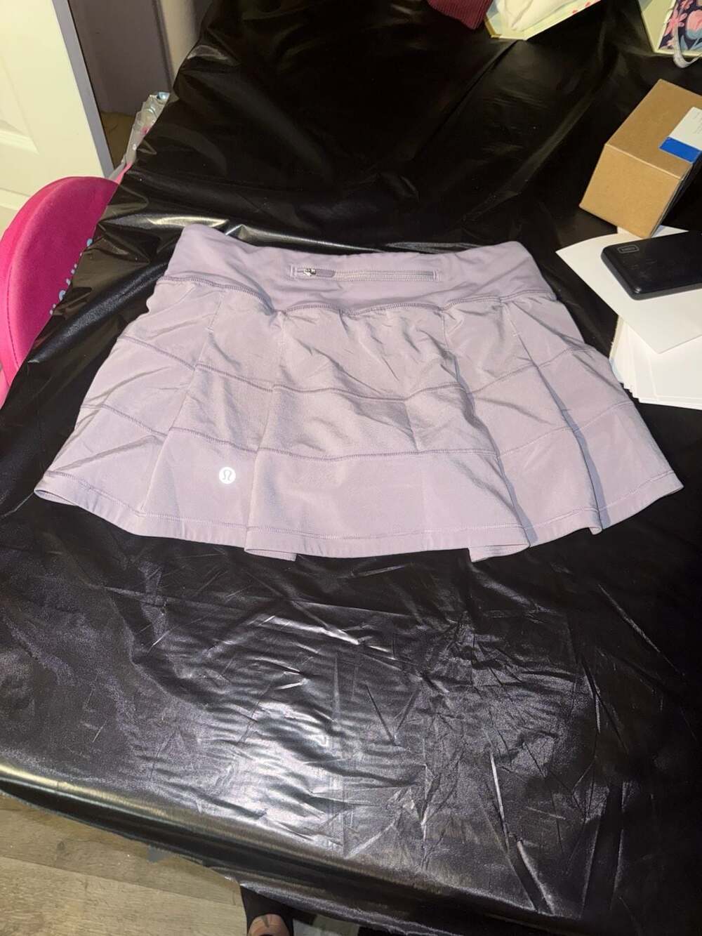 Lululemon Pace Rival Mid-Rise Skirt purple  Sz4